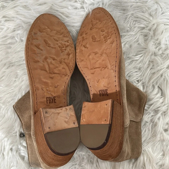 FRYE CARSON PIPING LEATHER BOOTIE SUEDE SIZE 11 - Picture 10 of 14
